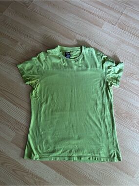 Kuhl Yellow Green Crewneck Shirt Small